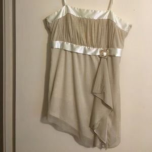 Spaghetti strap dressy top